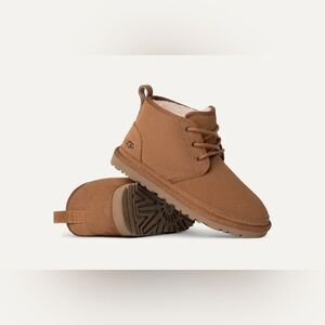 UGG Neumel Chukka Lace-up Boots Suede Ankle Height Chestnut Brown Women’s Size 7